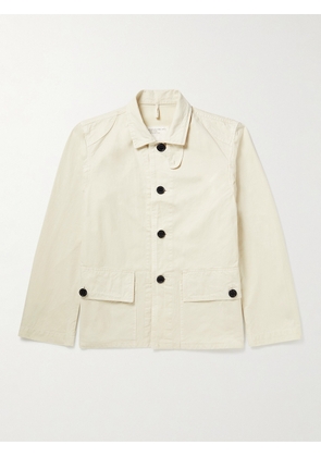 APPLIED ART FORMS - BM1-4 Cotton-Canvas Chore Jacket - Men - Neutrals - S