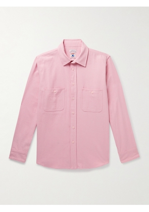 RANDY'S GARMENTS - Brushed-Cotton Shirt - Men - Pink - XS