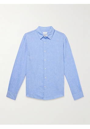 CLUB MONACO - Luxe Linen Shirt - Men - Blue - XS