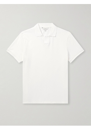 CLUB MONACO - Johnny Stretch-Cotton Piqué Polo Shirt - Men - White - XS