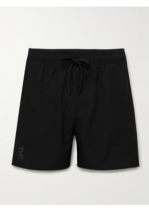 On - Trail Slim-Fit Recycled-Ripstop Drawstring Shorts - Men - Black - S