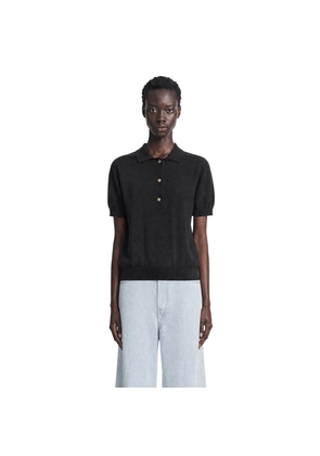Cotton Knit Polo
