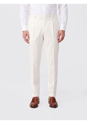 PT01 Classic Trousers in Cotton and Silk Blend