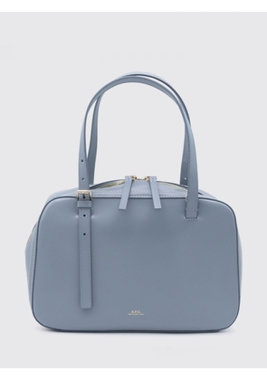 A. P.C. Virginie Smooth Leather Handbag with Removable Shoulder Strap