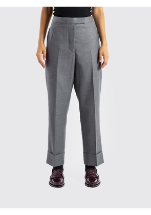 THOM BROWNE Pants Woman color Grey
