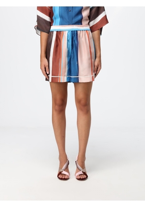 FENDI Shorts Woman color Striped