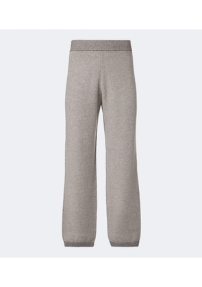 Arch4 Mr Banksy cashmere wide-leg pants