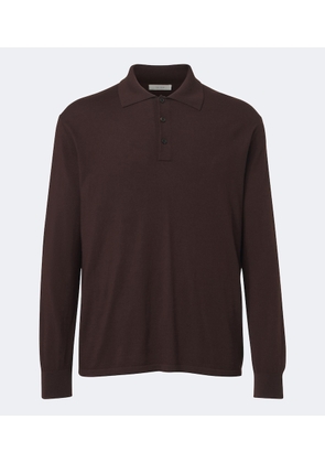 The Row Menville wool polo sweater