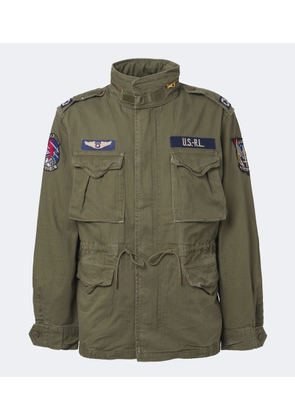 Polo Ralph Lauren Iconic patch-applique cotton field jacket