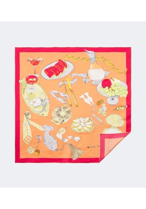 Jacquemus Cocktail silk scarf