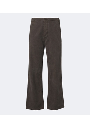 The Row Ramil cotton wide-leg pants