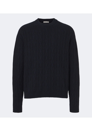 The Row Nanni cable-knit cashmere sweater