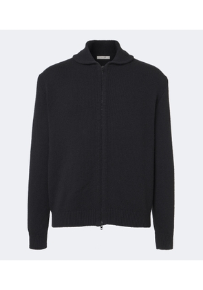 The Row Buffalo wool, silk, and cashmere cardigan