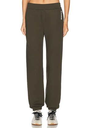 Jil Sander Jogger Sweatpant in Thyme Green - Green. Size M (also in XS, S, L).