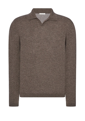 The Row Ripley Top in Grey Taupe - Brown. Size M (also in S, L, XL/1X).