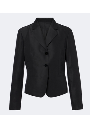 Gucci Silk faille jacket