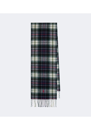 Polo Ralph Lauren Checked fringed wool scarf