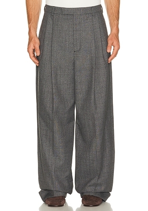 Valentino Formal Trouser in Nero & Grigio - Grey. Size 50 (also in 48, 52).