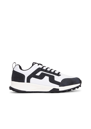 J.Lindeberg Range Finder Golf Sneaker in Black - Black. Size 43 (also in 41, 42, 44).
