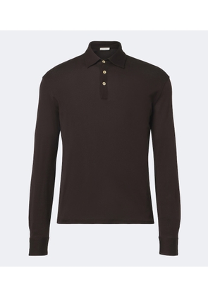 The Row Reyes cotton jersey polo shirt