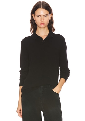 The Row Pashi Cashmere Sweater in Black - Black. Size L (also in ).