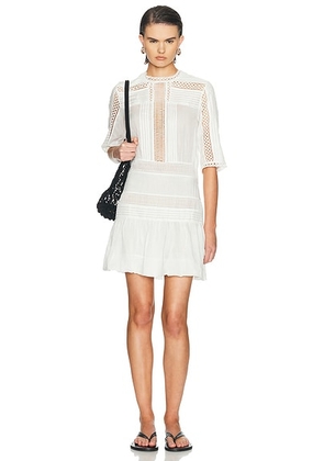 Isabel Marant Etoile Page Dress in White - White. Size 40 (also in 34, 36, 38, 42).