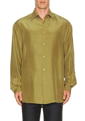 Valentino Overshirt in Marley - Brown. Size 42 (also in 40, 44).