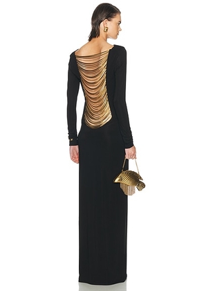 Cult Gaia Armand Gown in Black - Black. Size S (also in XS, M, L).