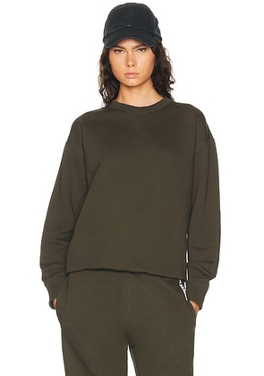 Jil Sander Sweatshirt in Thyme Green - Green. Size S (also in XS, M, L).