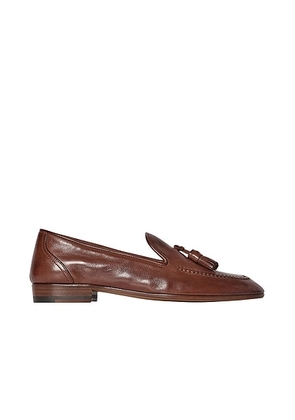 The Row Caden Loafer in Chestnut - Brown. Size 39 (also in 36, 36.5, 37, 37.5, 38, 38.5, 39.5).