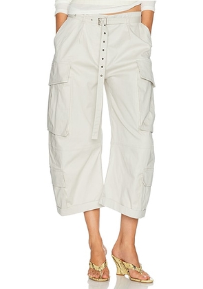 Acne Studios Pama Light Twill Trouser in Light Grey - Grey. Size 38 (also in ).