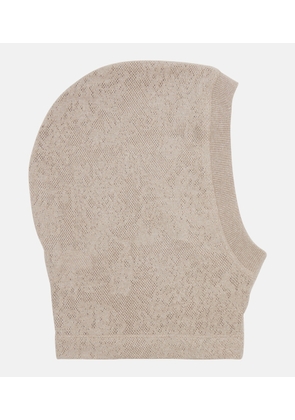 Brunello Cucinelli Knitted balaclava