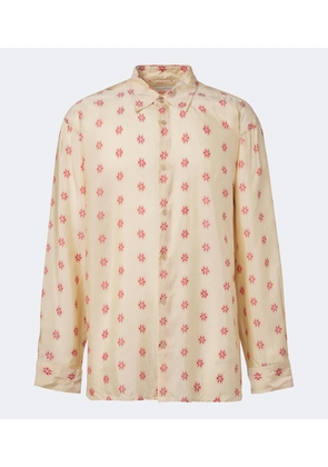 Dries Van Noten Floral jacquard shirt