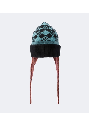 Dries Van Noten Jacquard wool beanie