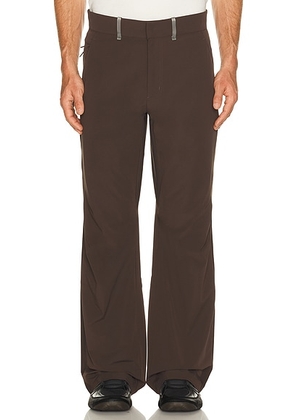 XLIM Ep.9 05 Trousers in Brown - Brown. Size L (also in S, M, XL/1X).