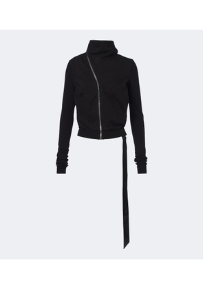 Rick Owens DRKSHDW Mountain cotton zip-up sweatshirt