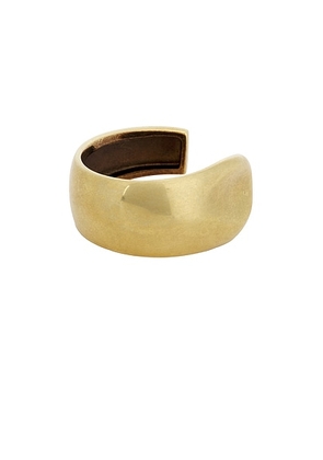 KHAITE Keefe Bracelet in Antique Gold - Metallic Bronze. Size all.