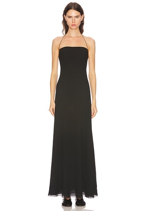The Row Javier Dress in Black - Black. Size 0 (also in ).