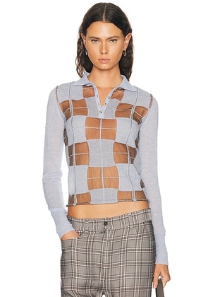Haikure Rally Sweater in Sky - Baby Blue. Size L (also in XS, M).
