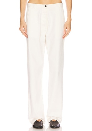 The Row Berit Pant in Vintage White - White. Size 2 (also in 4, 8).