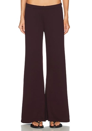 Citizens of Humanity Nora Pull On Pant in Mahogany - Burgundy. Size S (also in XS, M, L, XL).