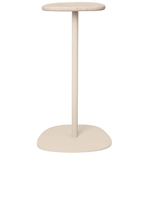 Ferm Living Plyo Accent Table in Light Cashmere - Beige. Size all.
