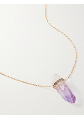 JIA JIA - Veracruz Gold, Amethyst And Diamond Necklace - One size