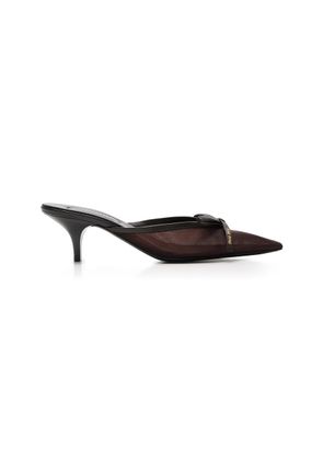 Miu Miu Mesh Mules - Moda Operandi