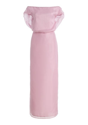 STAUD Larissa Silk Maxi Dress - Moda Operandi