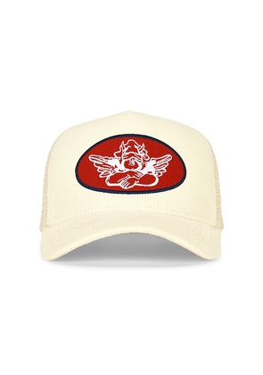 Boys Lie Mellow Yellow Trucker Hat in Yellow.