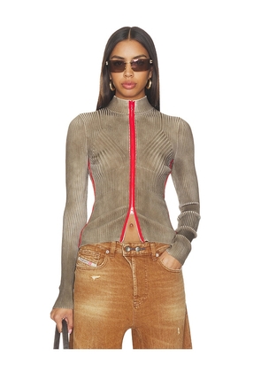 Diesel Msarma Knitwear in Brown. Size XS. Also in S, M, XL, XXS.