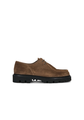 Collegium Pillar Moc-Toe Derby in Brown. Size 41. Also in 42, 43, 44, 45, 46.