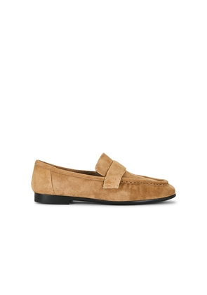 BLACK SUEDE STUDIO Arrow Loafer in Brown. Size 36. Also in 37, 38, 39.