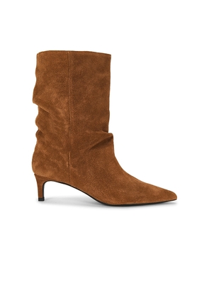 BLACK SUEDE STUDIO Marty 50 Boot in Brown. Size 36. Also in 37, 38, 39, 40.